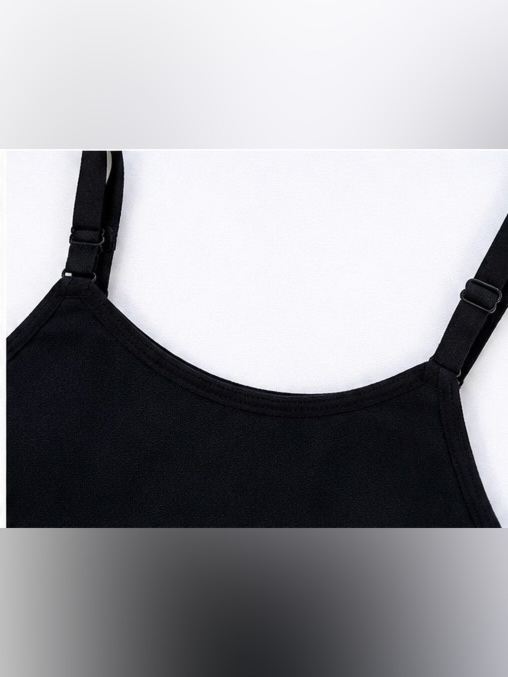 Shapermint Essentials Black Seamless Shaping Cami Tank Top Small - Picture 4 of 6
